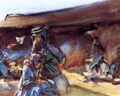 约翰辛格萨金特 - Black Tent